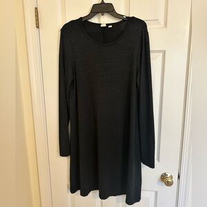 Black Long Sleeved Dress